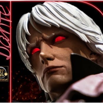 Dante Sees Red in New “Devil May Cry” Statue from Darkside Collectibles