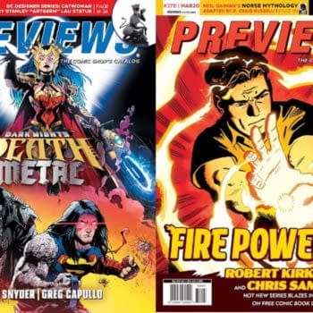 Death Metal and Fire Power on Cover of Next Weeks' Diamond Previews