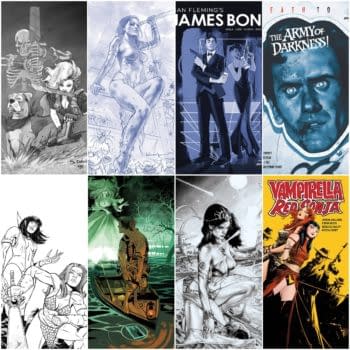 Final Order Cut-Off Cover Stories - Decorum, Storyteller, James Bond, Vampirella, Red Sonja, Dejah Thoris, Army Of Darkness...