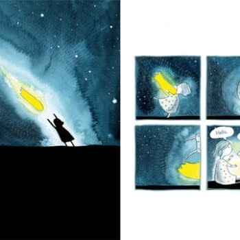 In A Jar's Deborah Marcero Creates New Early Reader SciFi Graphic Novel Series, Haylee and Comet