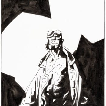 Mike Mignola Hellboy Original Artwork, Up for Auction at Heritage