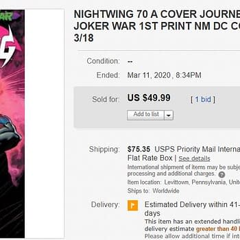 Insanely Nightwing #70 Hits $50 on eBay &#8211 Are We Going to Do This Again