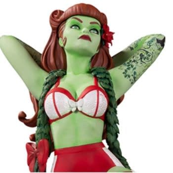 Poison Ivy Brings Holiday Cheer with New DC Direct Statue