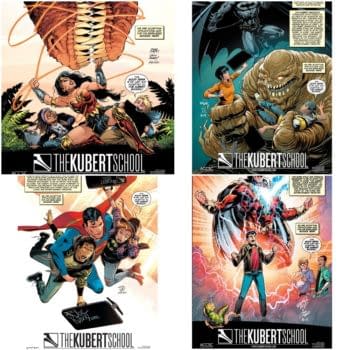 All the Kubert School Ads Appearing on DC Comics Covers This Month