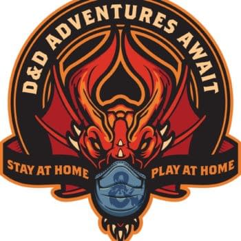 D&D Stay at Home Play at Home Logo