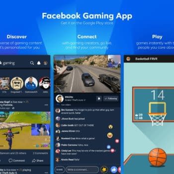 Facebook Gaming App Display