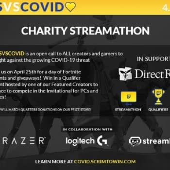 GamersVSCovid Fortnite Charity Streamathon