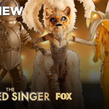 The Masked Singer season 3 finalists take a break for a sing-along, courtesy of FOX.