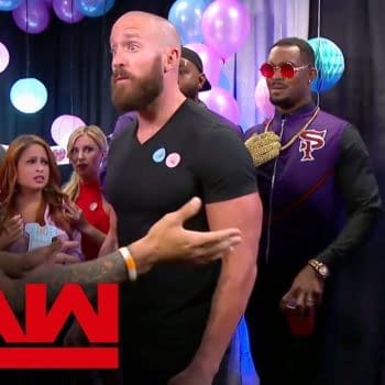 Maria Kanellis reveals the surprise father of her childto Mike Kanellis on Raw, courtesy of WWE.