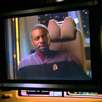LeVar Burton plays U.S.S Enterprise-D’s chief engineer Lt. Commander Geordi La Forge in the Star Trek universe, courtesy of CBS All Access.