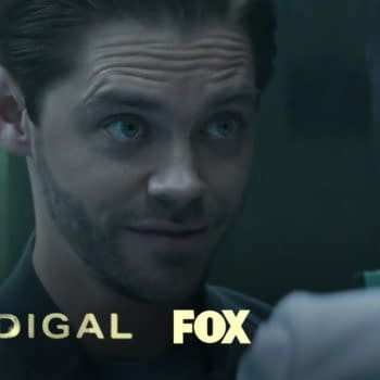 Tom Payne in the season finale of Prodigal Son, courtesy of FOX.