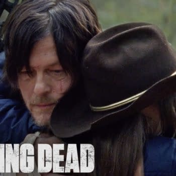 Daryl hears about Michonne on The Walking Dead, courtesy of AMC.