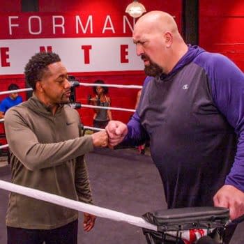 The Big Show and Terry are in agreement on The Big Show Show, courtesy of Netflix and WWE.