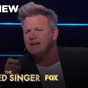 Guest panelist Gordon Ramsay on The Masked Singer, courtesy of FOX.