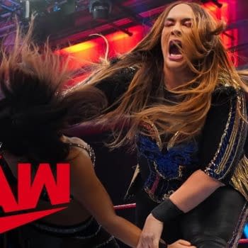 Nia Jax returns to crush Deonna Purrazzo onRaw, courtesy of WWE.