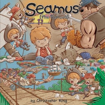 The cover to Seamus the Famous #1 by Christopher Ring.