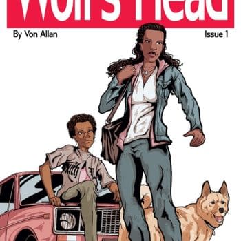 The cover to Wolf's Head #1 by Von Allan.
