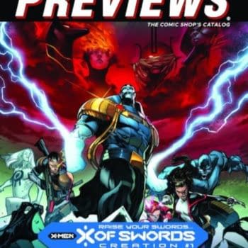 X Of Swords and Seven Secrets on Next Week's Diamond Previews Covers