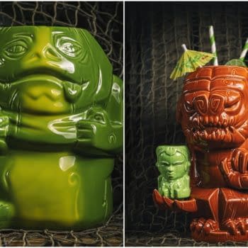 Toynk has a new Rancor and Jabba The Hutt Tiki Mugs available now.