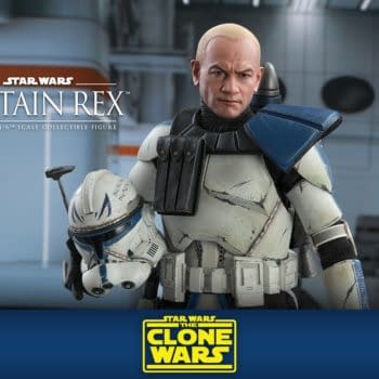 Star Wars The Clone Wars Captain Rex Figure from Hot Toys