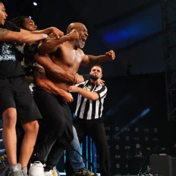 Mike Tyson participated in a big angle on AEW Dynamite.