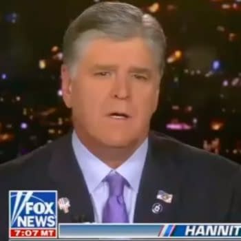 Sean Hannity Wears Punisher Pin On Fox News