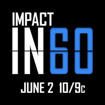 The logo for Impact in 60 on AXS TV