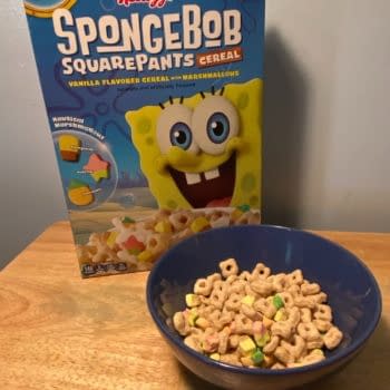 Kellogg's Spongebob Squarepants Cereal. Photo by Baltimore Lauren