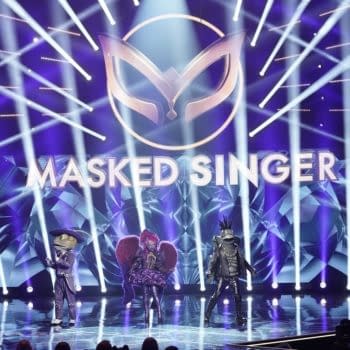 The Masked Singer: Night Angel in the all-new ÒCouldnÕt Mask For Anything More: The Grand Finale!Ó season finale episode of THE MASKED SINGER airing Wednesday, May 20 (8:00-9:01 PM ET/PT) on FOX. CR: Michael Becker / FOX. © 2020 FOX Media LLC.
