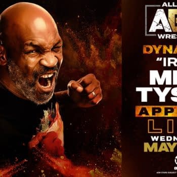 Mike Tyson will appear on AEW Dynamite on Wednesday.