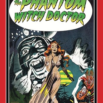 The cover of The Phantom Witch Doctor.
