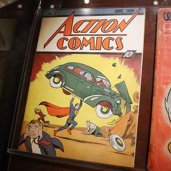 Action Comics 1 in Geppi's Entertainment Museum, photo by Lauren Sisselman.