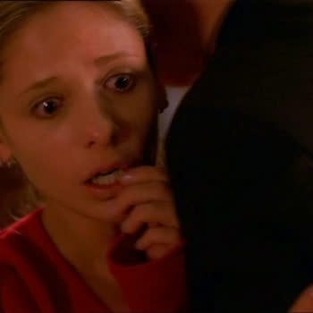 A scene from Buffy the Vampire Slayer, "The Body" (image courtesy WarnerMedia).