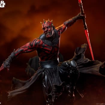 Darth Maul Wants Revenge with Star Wars Mythos Statue from Sideshow