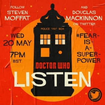 Doctor Who Lockdown, Steven Moffat Share Listen Pre-Rewatch Poem