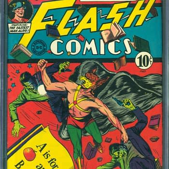 Flash Comics 43, 7/1943, DC Comics.