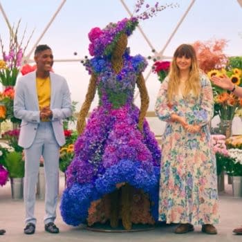 One of the amazing displays from The Big Flower Fight, courtesy of Netflix.