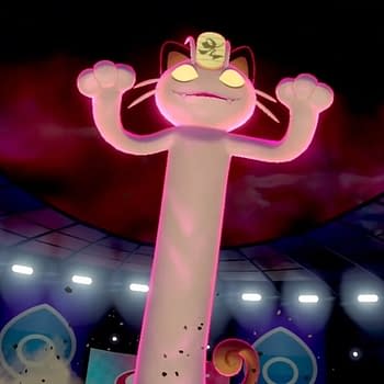 You Can Bring Home An Enormous Gigantamax Meowth Plush