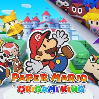 Paper Mario The Origami King Main Art