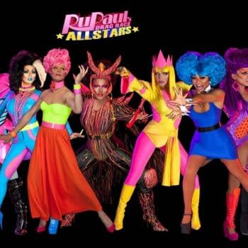 The premiere cast of RuPaul's Drag Race All Stars, courtesy of Logo.