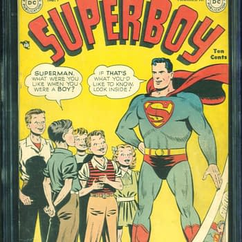 Superboy #1, Mar/Apr 1949, DC Comics.