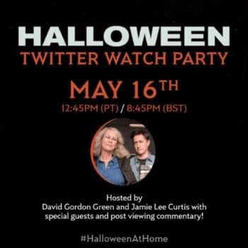 Halloween Watch Party promo.