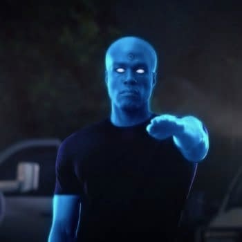 Dr. Manhattan from Watchmen (Image: HBO).
