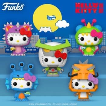 Hello Kitty Gets a Kaiju ￼Makeover With Upcoming Funko Pops￼￼