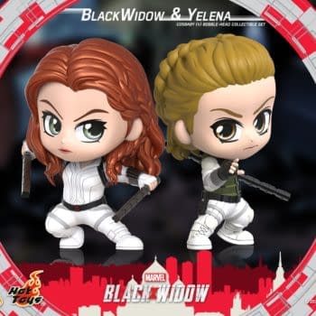 Black Widow Gets Wave of Cosbaby Figures from Hot Toys