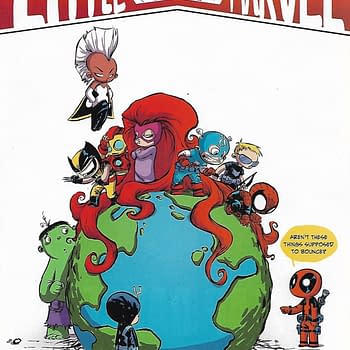Little Marvel A Vs X #1 Skottie Young Incentive Variant Cover