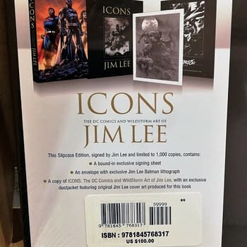 Icons: The DC & Wildstorm Art of Jim Lee Slipcase Edition Back