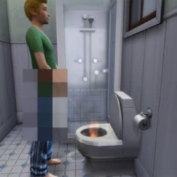 The A New Glitch In The Sims 4 Where You Urinate Fire