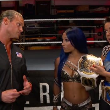 Not even Sasha Banks and Bayley believe Dolph Ziggler's not a jobber to the stars.