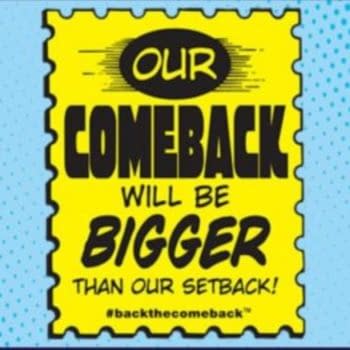 Comeback May Be Bigger, But Logo Isn't - Comic Store In Your Future